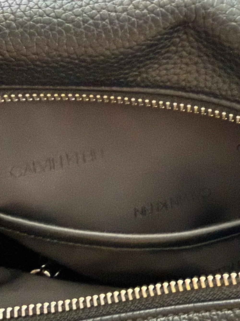 Calvin Klein Women’s Black pebbled Faux Leather Purse NWOT - Picture 13 of 15